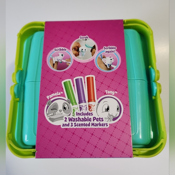 Crayola Scribble Scrubbie Pets Scented Spa (Arts & Crafts Bath Toy) - Picture 3 of 7